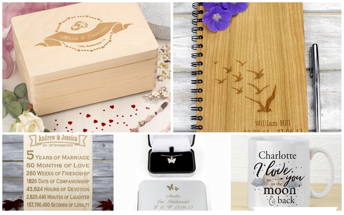Top 5 Personalised Gifts for Her: Choosing The Right Gift