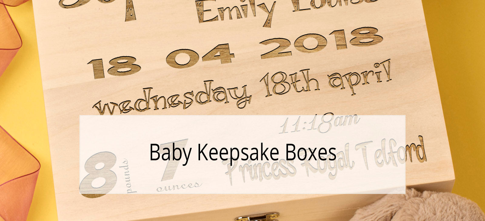 Baby Keepsake Boxes