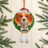 Personalised Dog Christmas Tree Decoration Pet Xmas Ornament