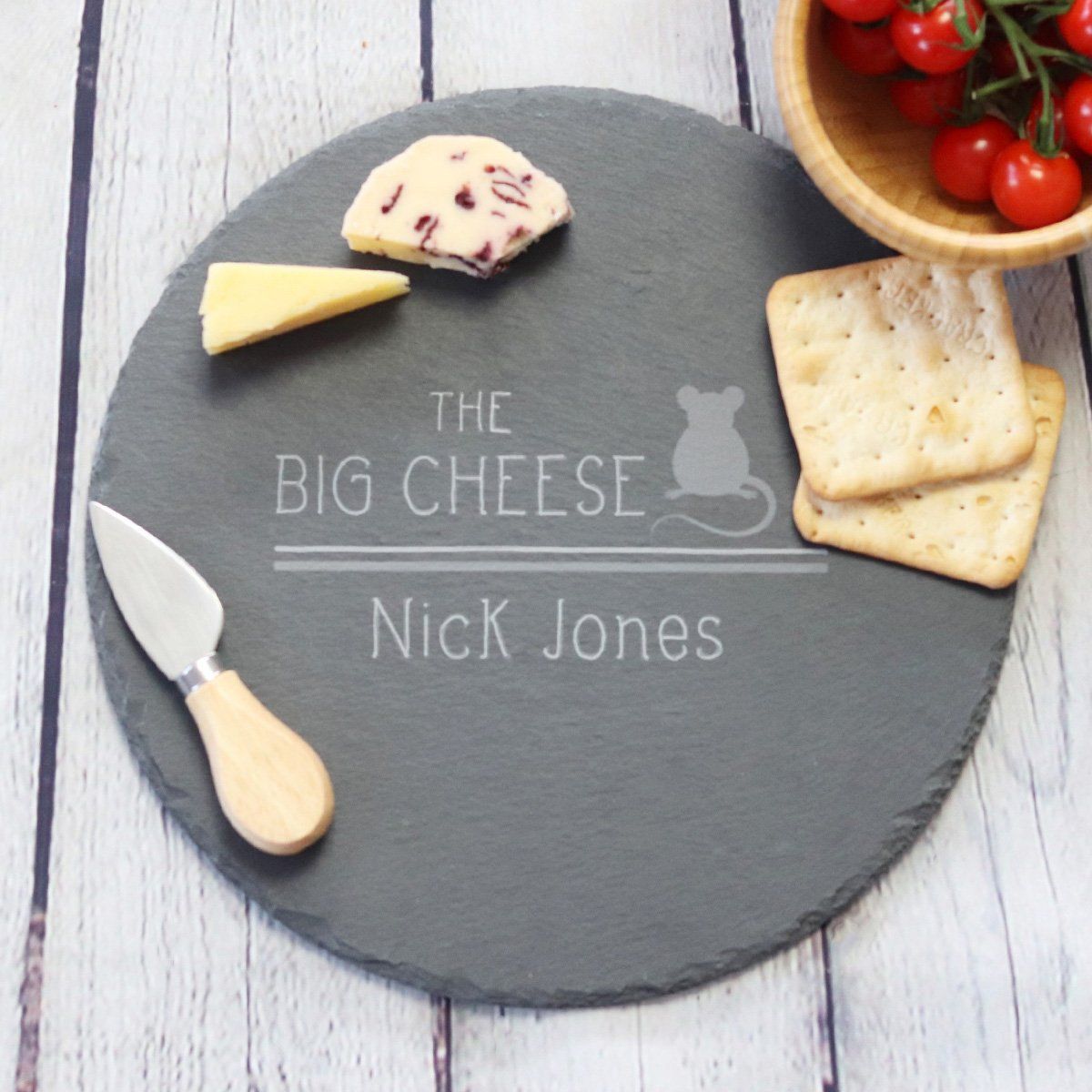 Cheese Board - Personalised Cheese Board - Big Cheese