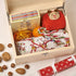 Christmas Box - Personalised Wooden Christmas Eve Box - Small Snowflake Design