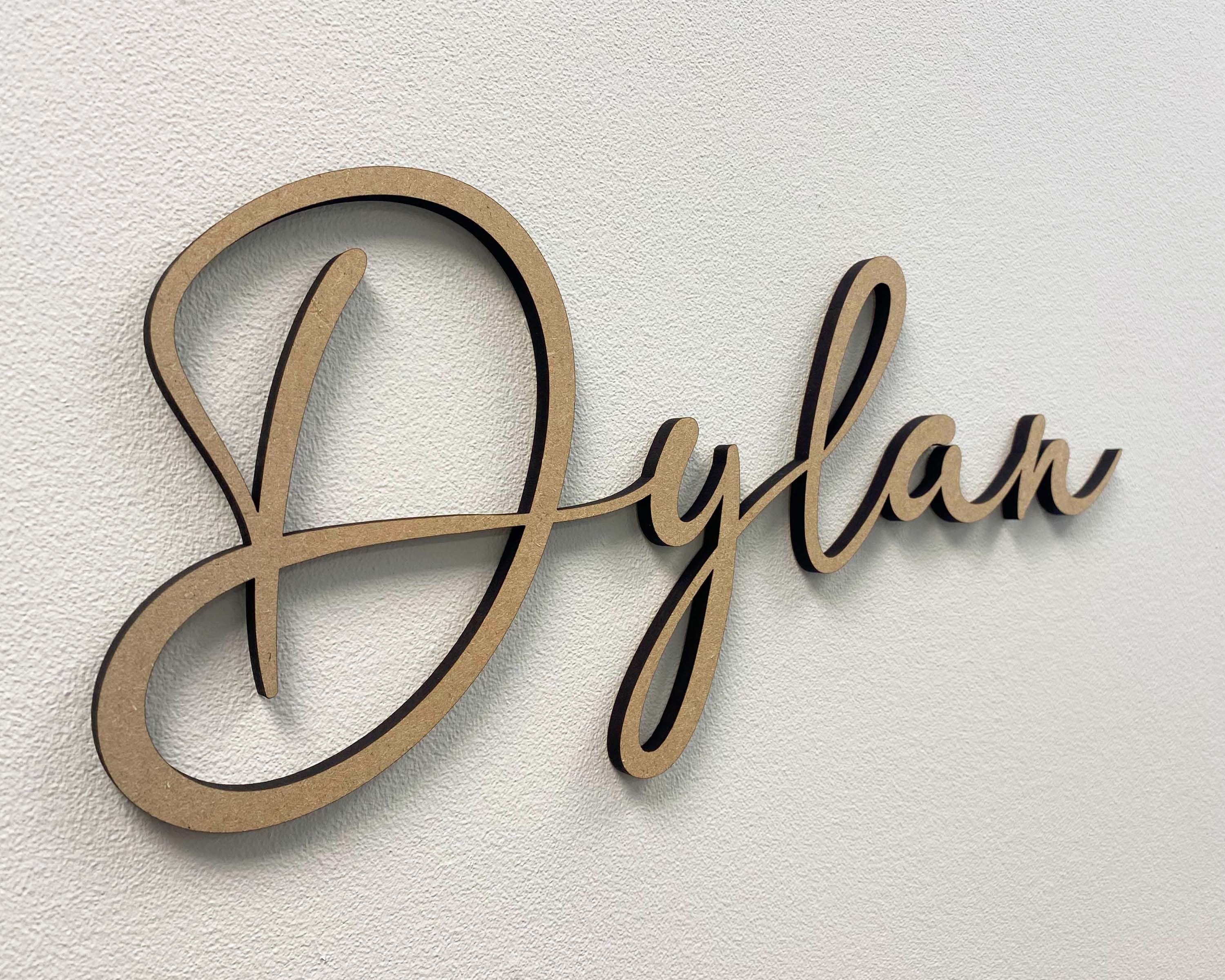 Personalised Name Wall Art