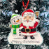 Personalised Family Christmas Xmas Tree Decoration Ornament - Cute Family