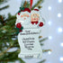 Personalised Family Christmas Tree Decoration Ornament - Grandparents' List