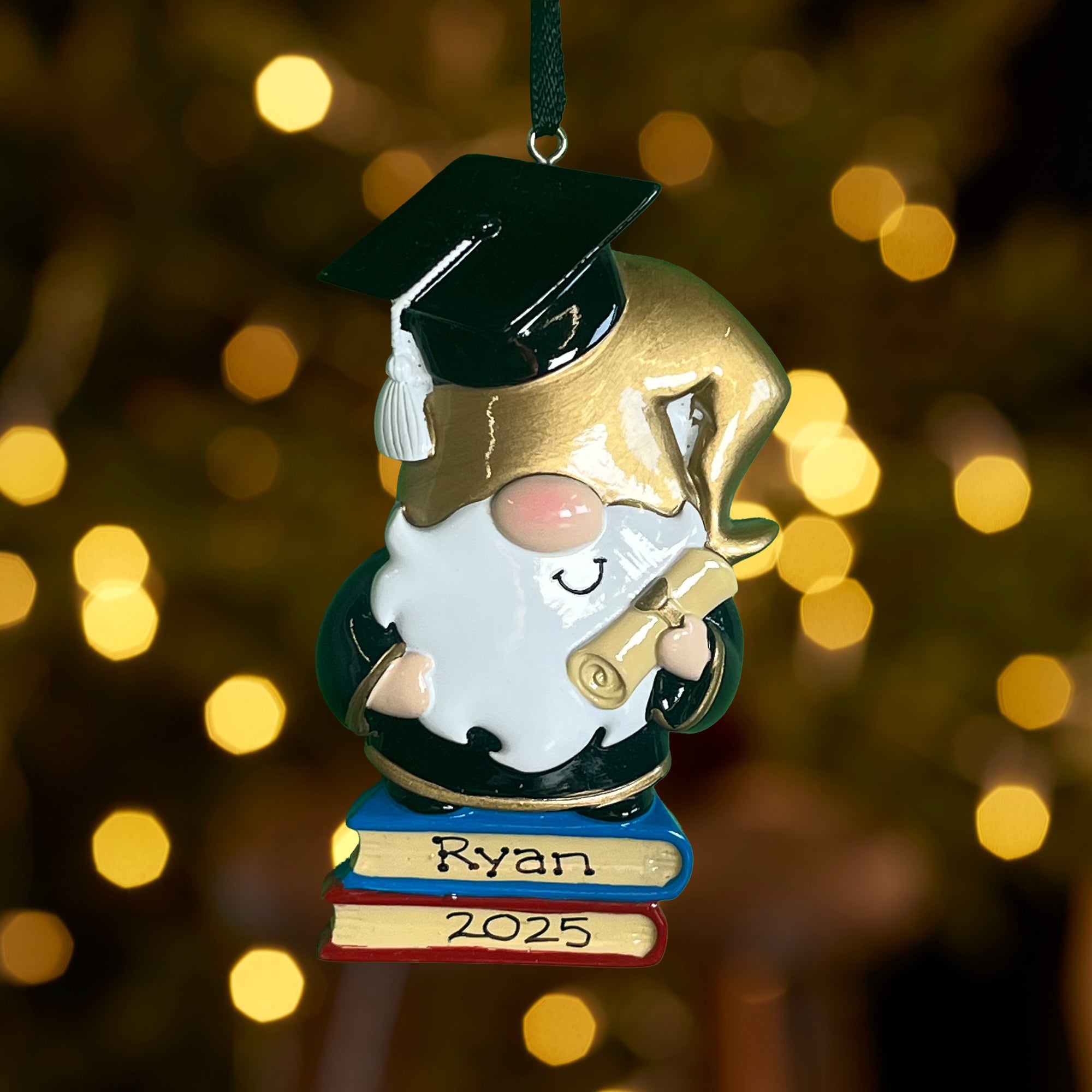 Personalised Family Christmas Xmas Tree Decoration Ornament - Graduation