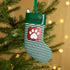 Personalised Pet Dog Cat Christmas Xmas Tree Decoration Ornament - Green PetStocking