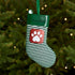 Personalised Pet Dog Cat Christmas Xmas Tree Decoration Ornament - Green PetStocking