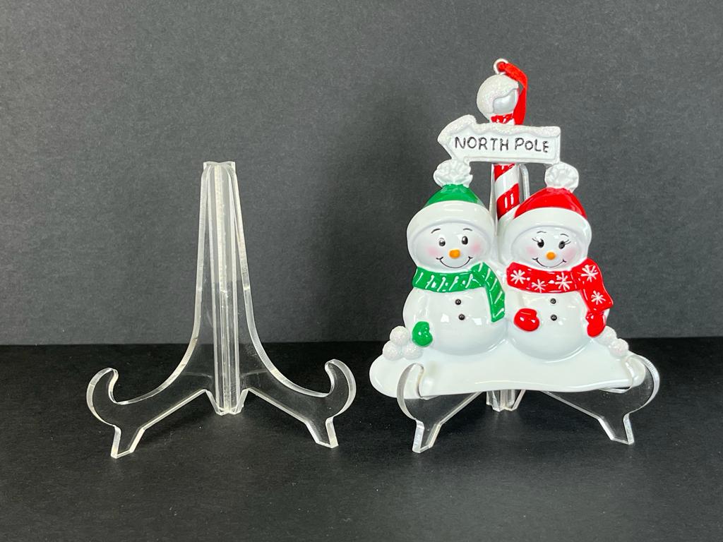 Ornament Display Stand - Clear Acrylic
