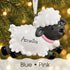 Personalised Baby's 1st Christmas Xmas Tree Decoration Ornament - Baby Sheep