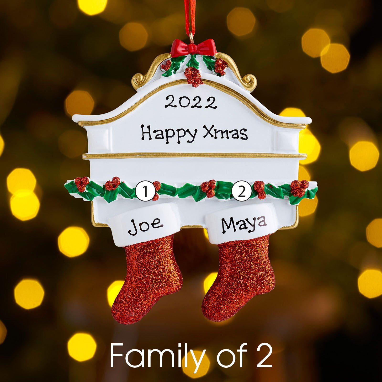 Christmas Ornament (Pantiles) - Mantel Family