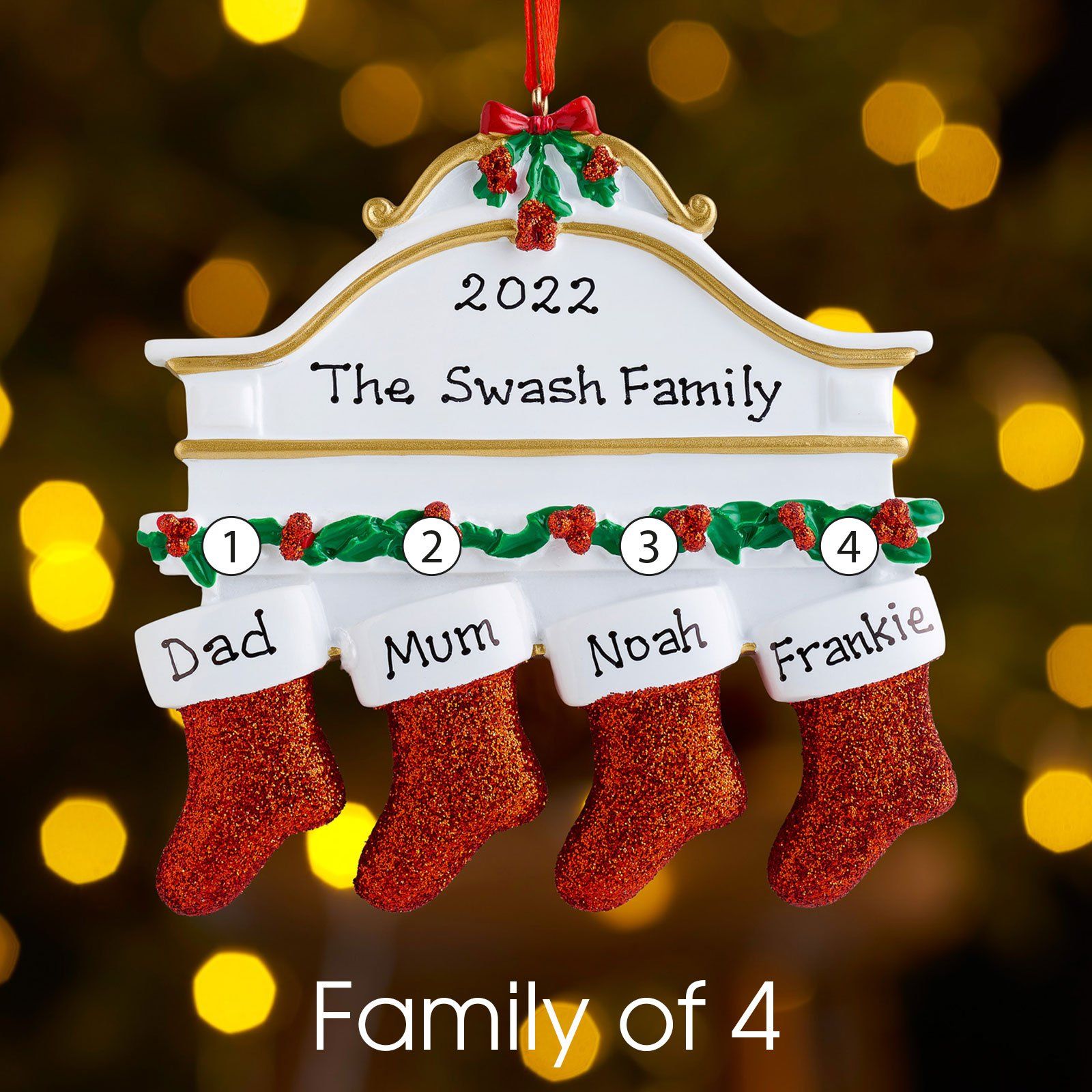 Christmas Ornament (Pantiles) - Mantel Family