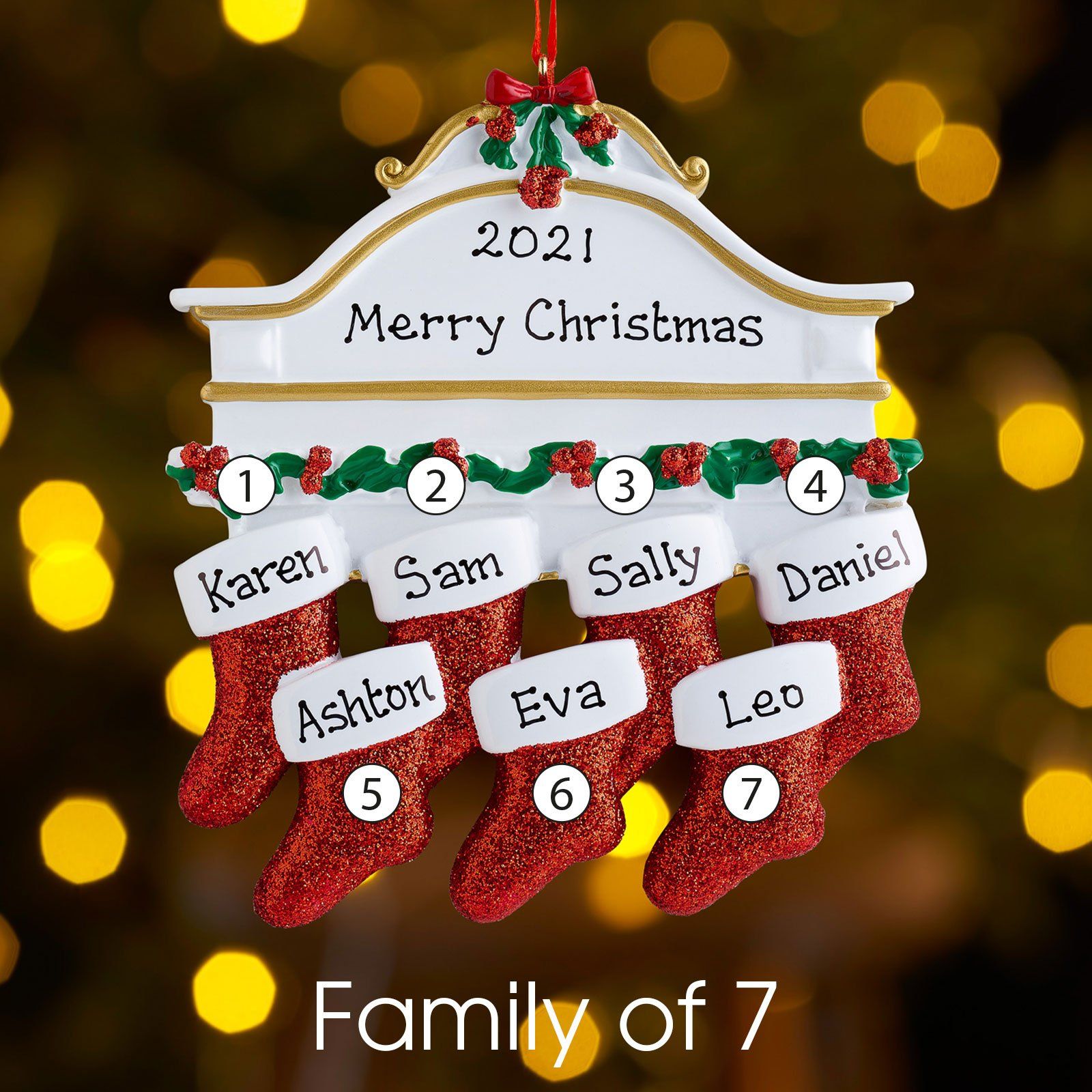 Christmas Ornament (Pantiles) - Mantel Family