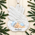 Personalised Childs Christmas Xmas Tree Decoration Ornament - Angel Boy or Girl Feathers