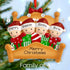 Personalised Family Christmas Xmas Tree Decoration Ornament - Bed Heads Family