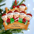 Personalised Family Christmas Xmas Tree Decoration Ornament - Bed Heads Family