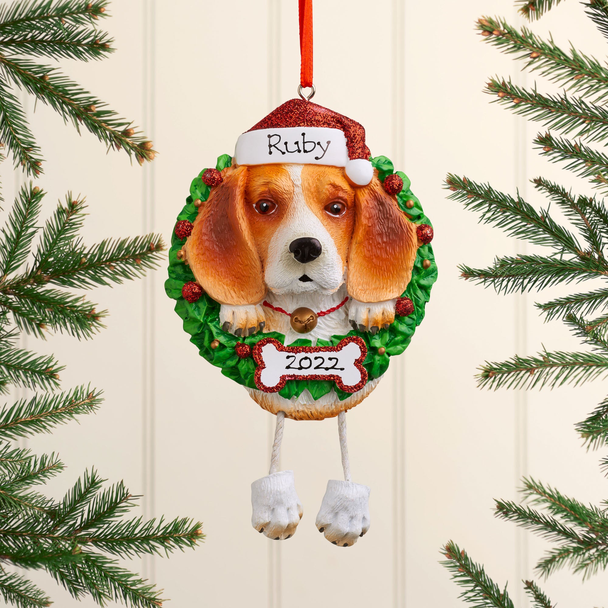 Personalised Dog Christmas Tree Decoration Pet Xmas Ornament