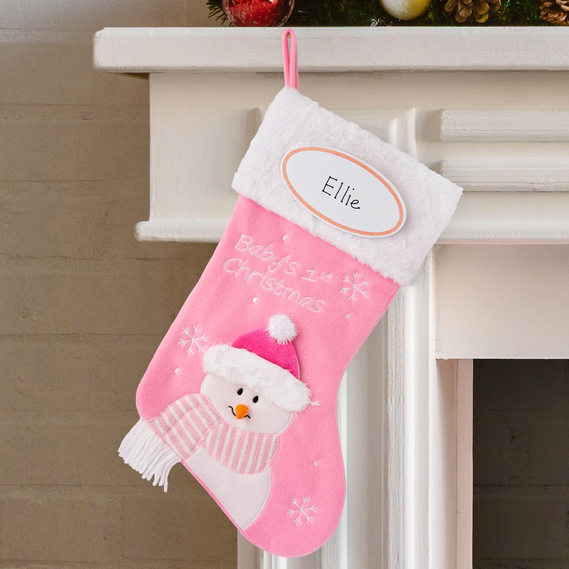 Personalised Baby's 1st Christmas Stocking