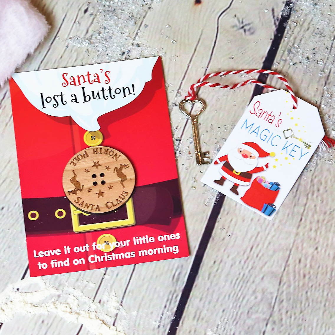 Santa's Lost Button and Magic Key