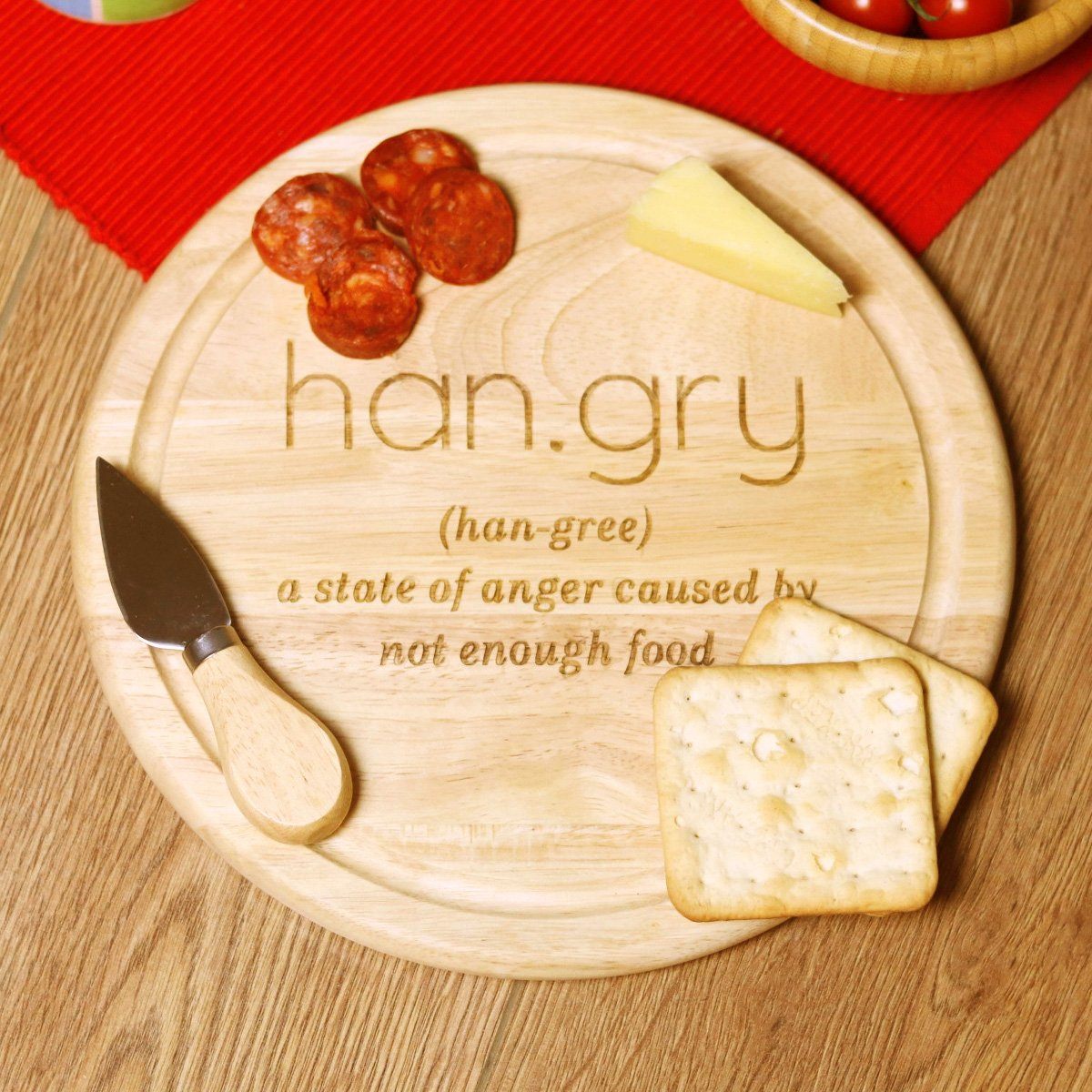 Cheese Board - Hangry Chopping Or Cheese Board