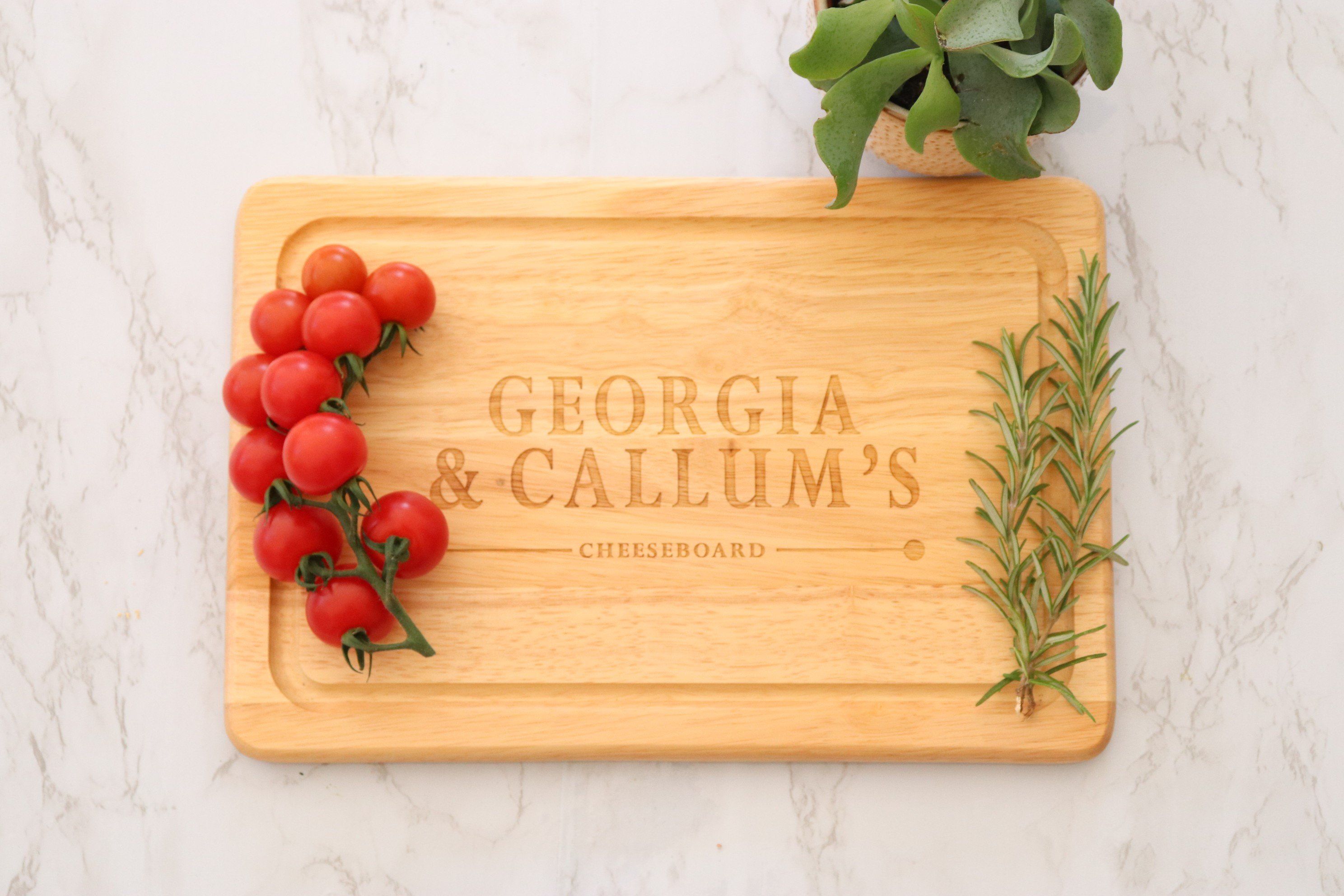 Cheese Board - Personalised Cheese Board - Name