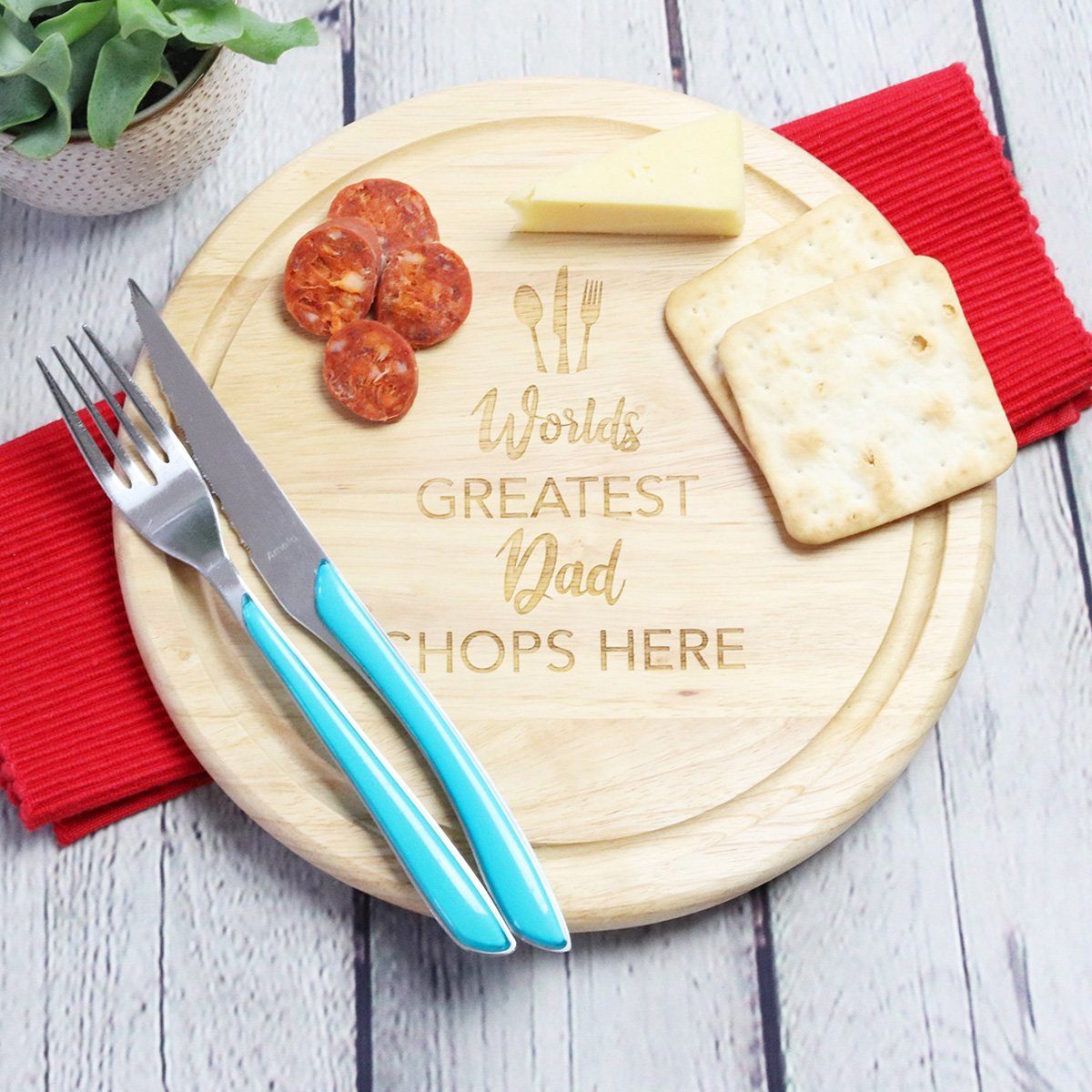 Cheese Board - Personalised Chopping Board - Greatest Chops