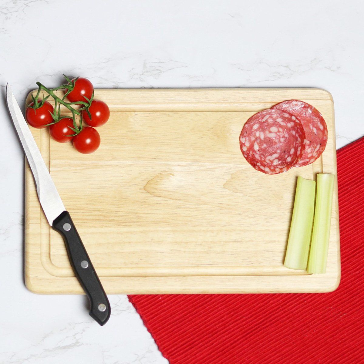 Cheese Board - Personalised Chopping Board - Square Address
