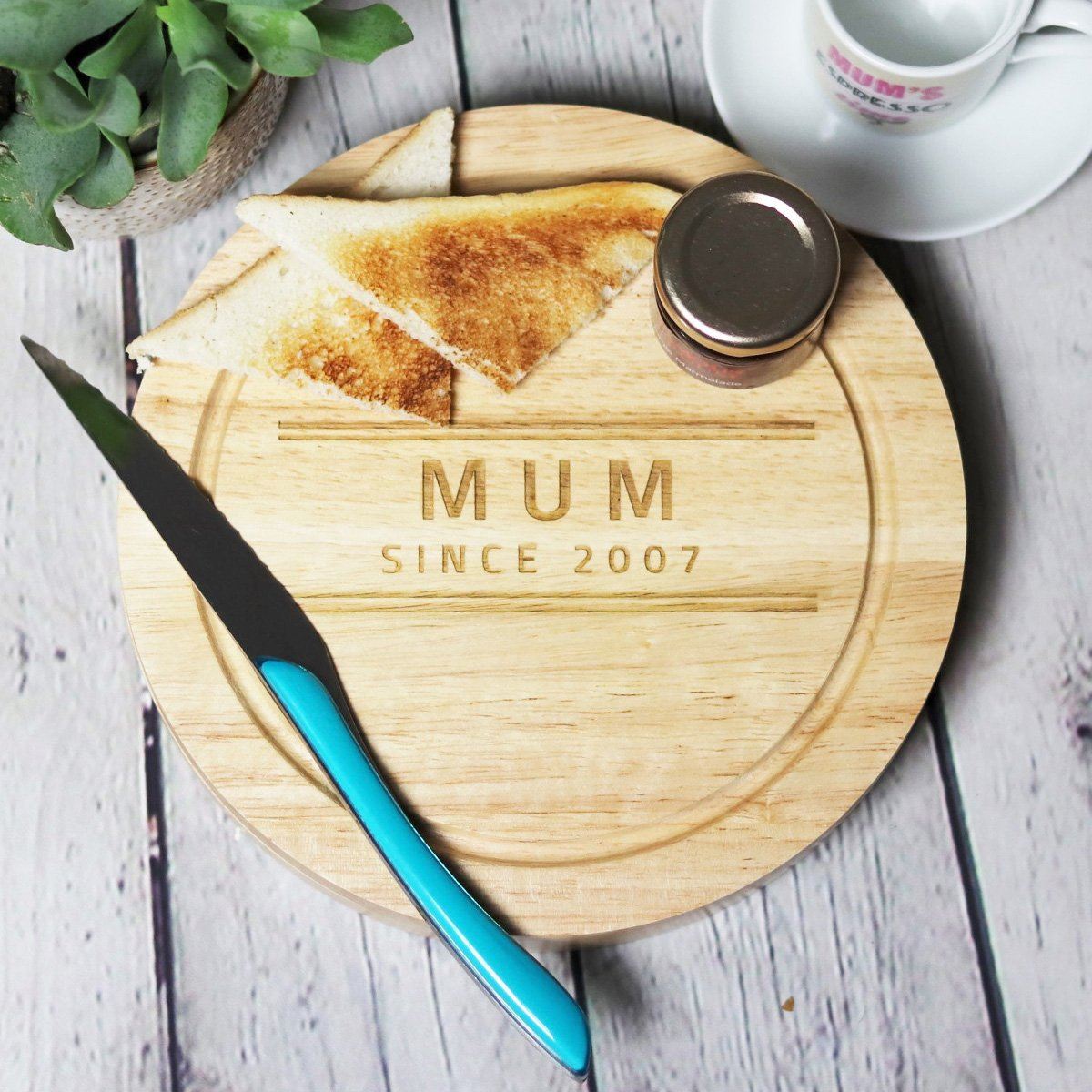 Cheese Board - Personalised Chopping Or Cheese Board - Since