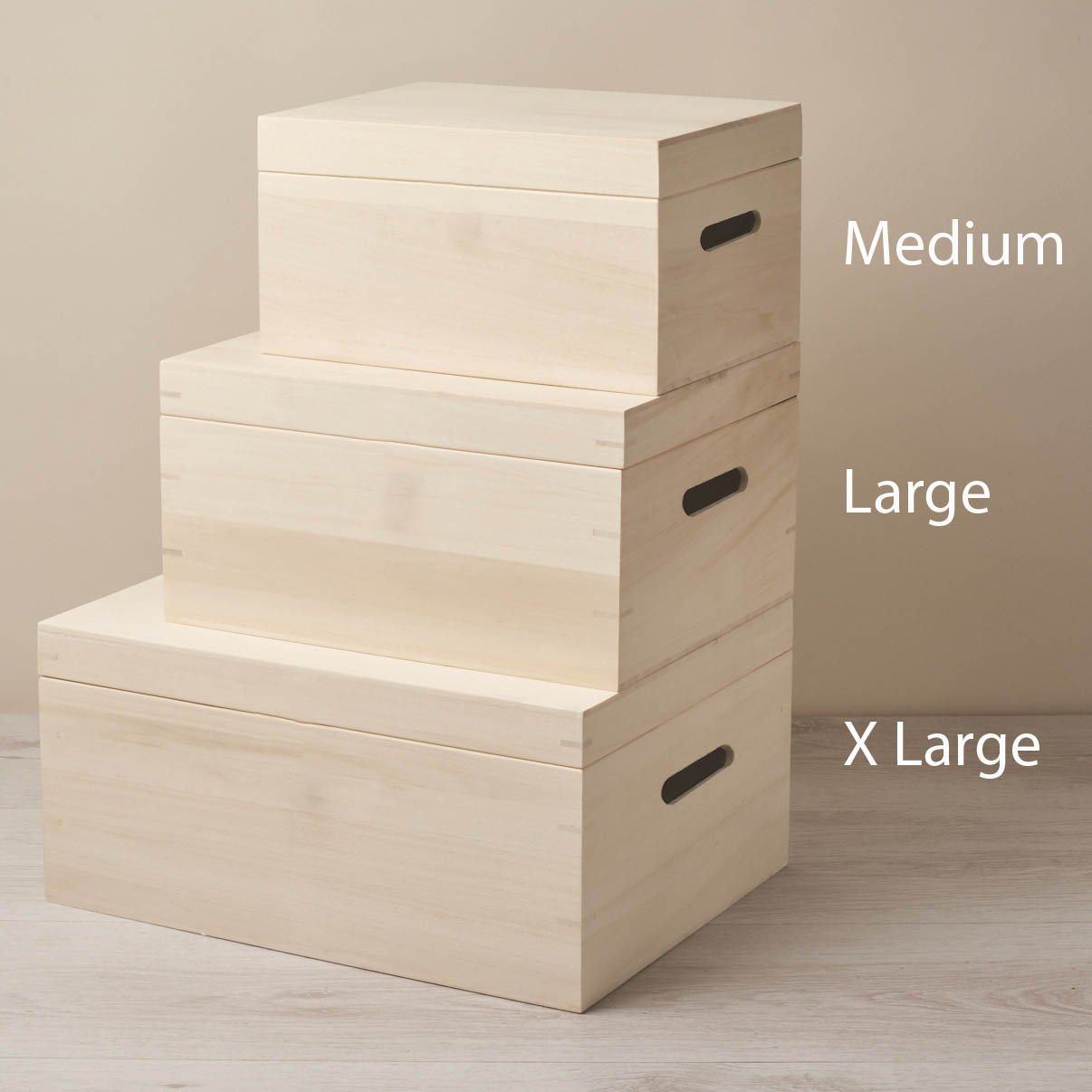Christmas Box - Colour - Personalised Wooden Colour Christmas Eve Box - Special Delivery
