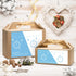 Christmas Box - Personalised Christmas Eve Box - Blue Baubles Design