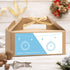Christmas Box - Personalised Christmas Eve Box - Blue Baubles Design