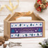 Christmas Box - Personalised Christmas Eve Box - Purple Pattern Design