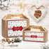 Christmas Box - Personalised Christmas Eve Box - Red Pattern Design