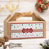Christmas Box - Personalised Christmas Eve Box - Red Pattern Design