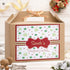 Christmas Box - Personalised Christmas Eve Box - Red Pattern Design