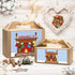 Christmas Box - Personalised Christmas Eve Box - Stocking Fireplace Design