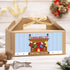 Christmas Box - Personalised Christmas Eve Box - Stocking Fireplace Design