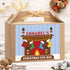 Christmas Box - Personalised Christmas Eve Box - Stocking Fireplace Design
