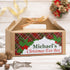 Christmas Box - Personalised Christmas Eve Box - Tartan Design