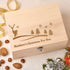 Christmas Box - Personalised Wooden Christmas Eve Box - Reindeer Design