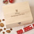 Christmas Box - Personalised Wooden Christmas Eve Box - Simple Reindeer Design