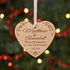 Christmas Decoration - First Christmas In Our New Home - Personalised Christmas Tree Decoration