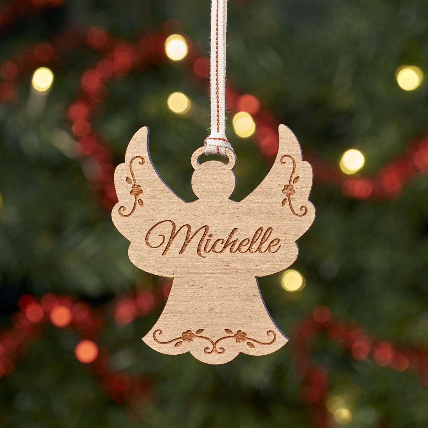 Christmas Decoration - Personalised Angel Tree Decoration