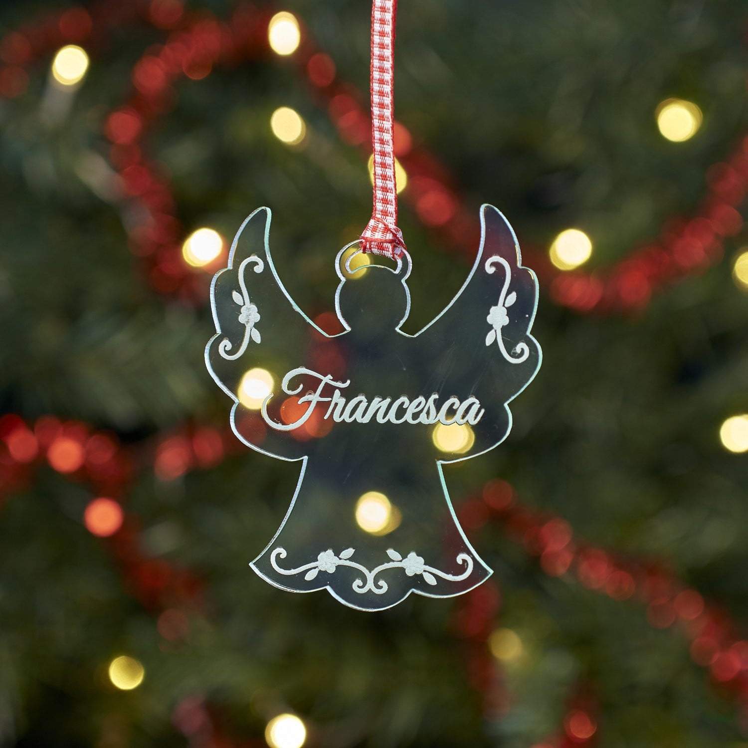 Christmas Decoration - Personalised Angel Tree Decoration
