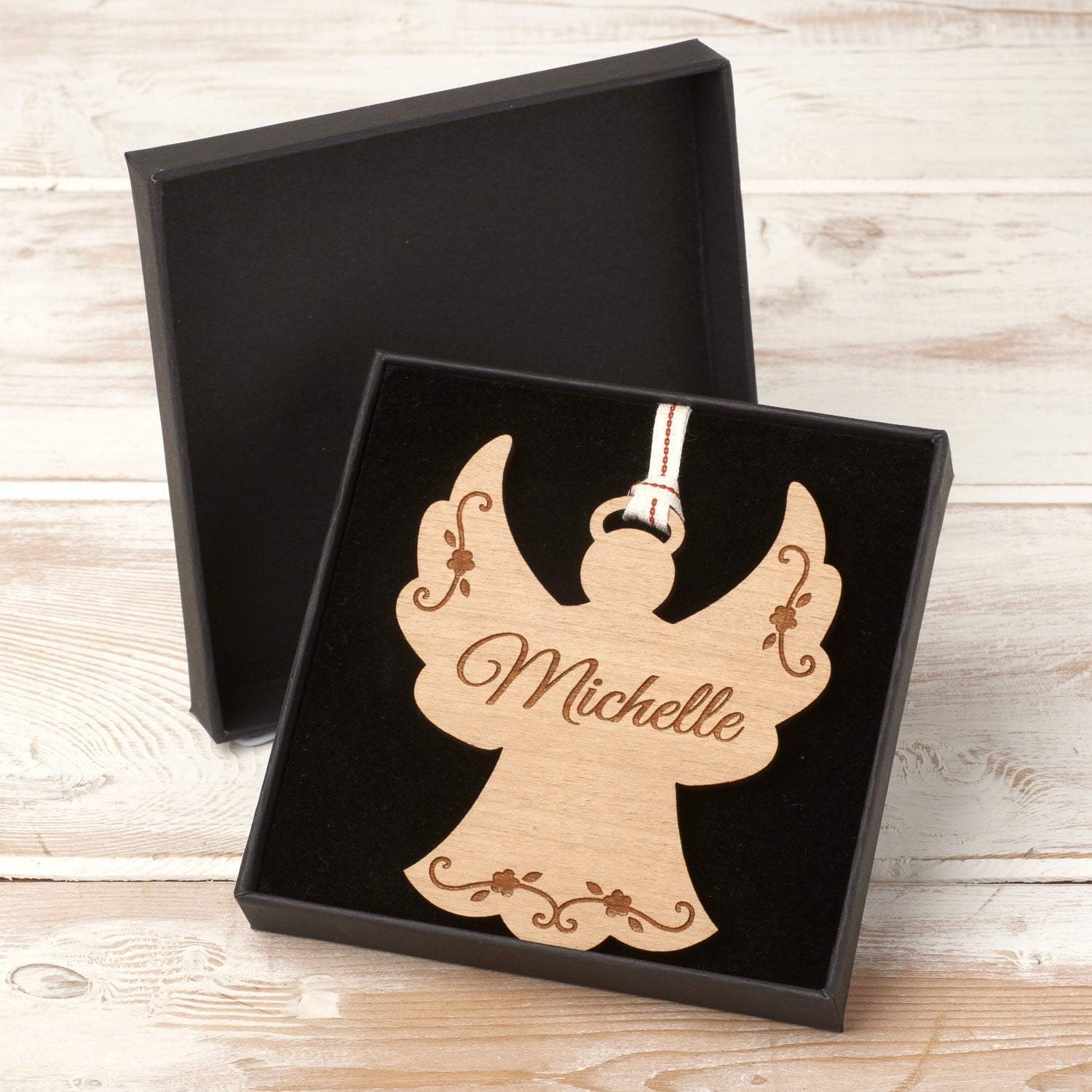 Christmas Decoration - Personalised Angel Tree Decoration