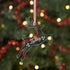 Christmas Decoration - Personalised Christmas Tree Decoration Leaping Reindeer - Custom