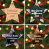 Christmas Decoration - Personalised Star First Christmas Tree Decoration