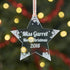 Christmas Decoration - Personalised Star First Christmas Tree Decoration