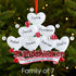 Christmas Ornament - Personalised Family Christmas Xmas Tree Decoration Ornament - Grandchildren