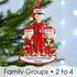 Christmas Ornament - Personalised Family Christmas Xmas Tree Decoration Ornament - Single Parent Dad