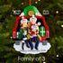 Christmas Ornament - Personalised Family Christmas Xmas Tree Decoration Ornament - Woody Car Family